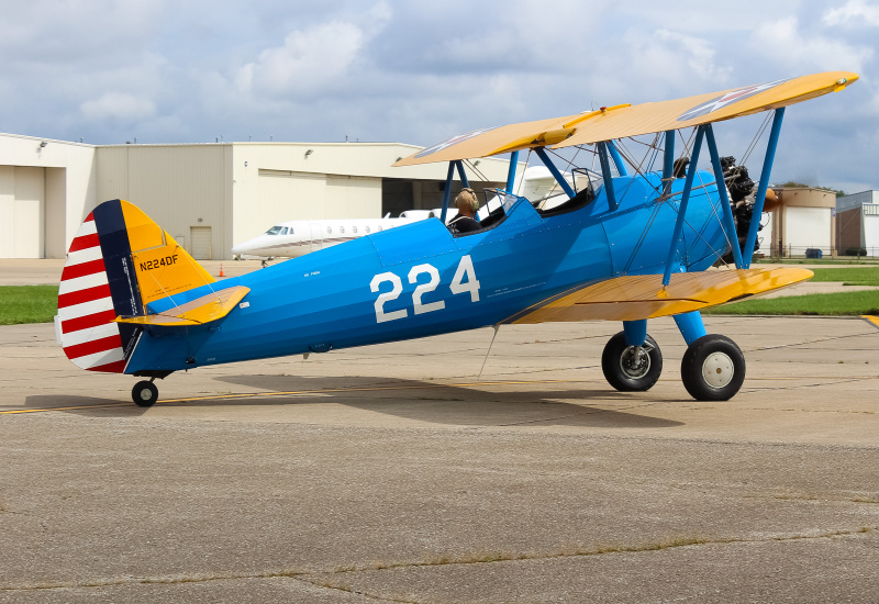 Photo of N224DF - PRIVATE Boeing Stearman at LUK on AeroXplorer Aviation Database