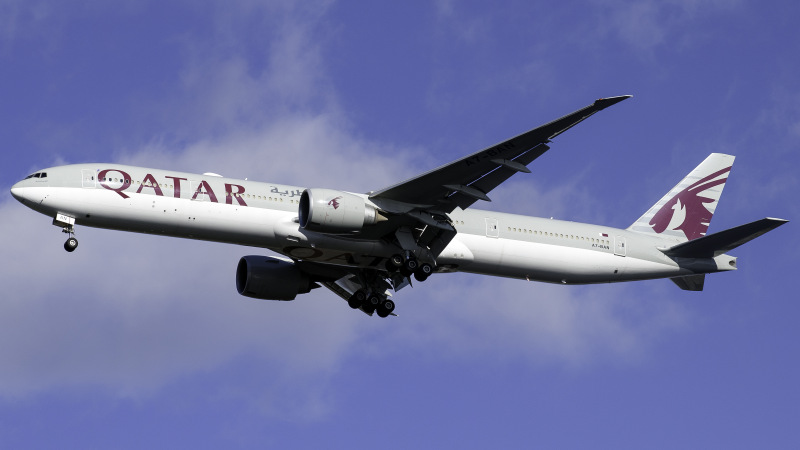 Photo of A7-BAN - Qatar Airways Boeing 777-300ER at JFK on AeroXplorer Aviation Database
