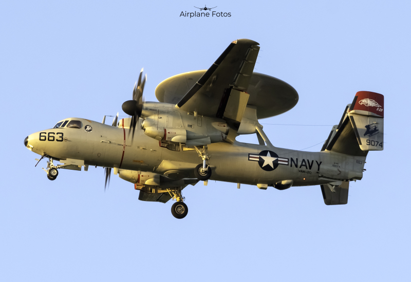 Photo of 169074 - United States Navy E-2D at MDT on AeroXplorer Aviation Database