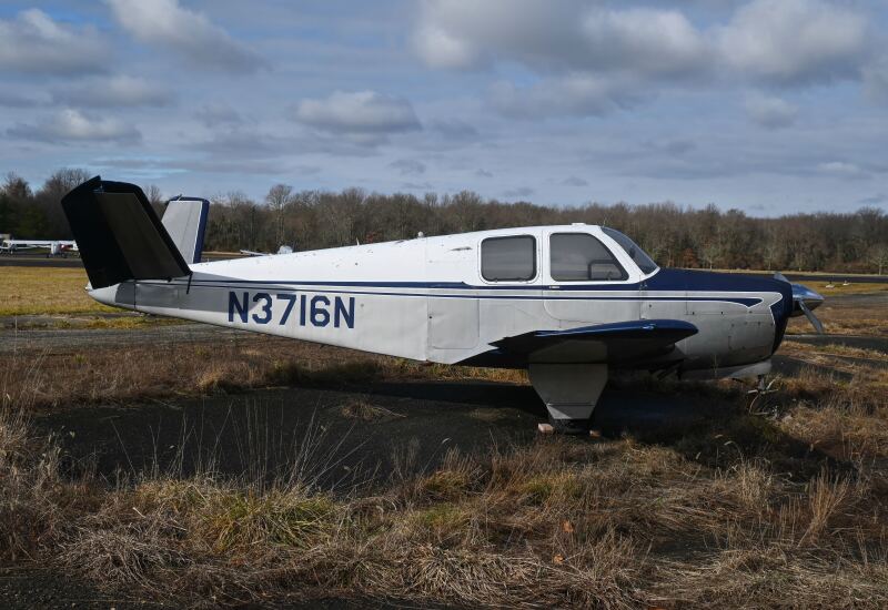 Photo of N3716N - PRIVATE Beech 35 Bonanza at N14 on AeroXplorer Aviation Database