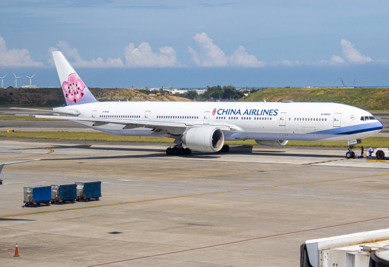 Photo of B-18002 - China Airlines Boeing 777-300ER at TPE on AeroXplorer Aviation Database