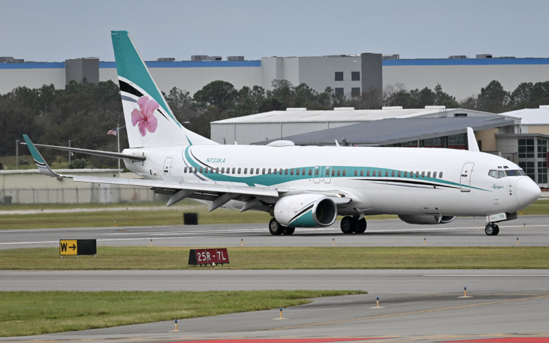 Photo of N733KA - KaiserAir Boeing 737-800 at DAB on AeroXplorer Aviation Database