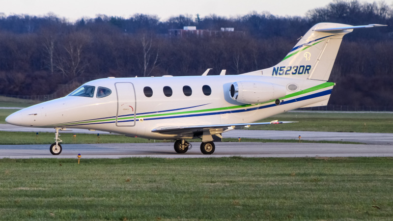 Photo of N523DR - PRIVATE  Beechcraft Premier  at LUK on AeroXplorer Aviation Database