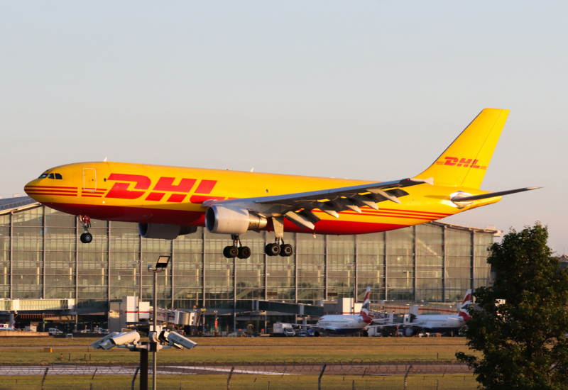 Photo of D-AEAM - DHL Airbus A300F-600 at LHR on AeroXplorer Aviation Database