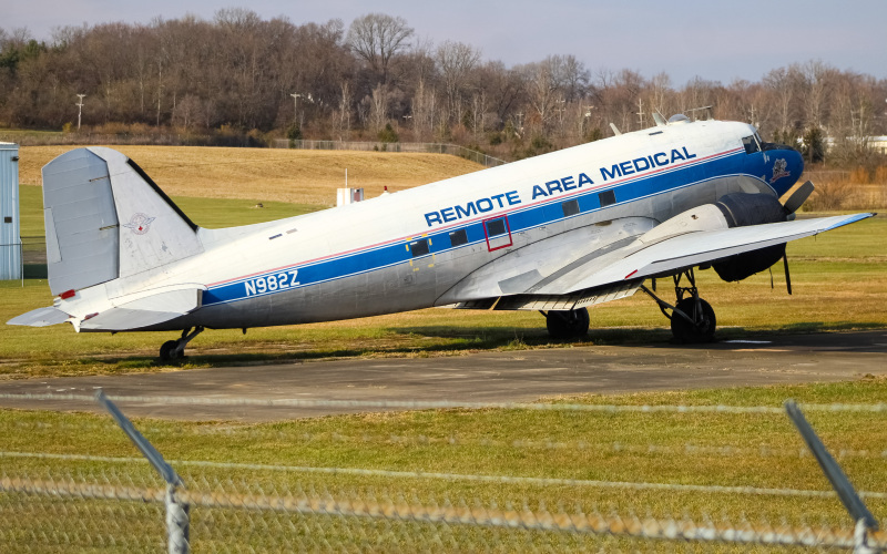 Photo of N982Z - Remote Area Medical Douglas DC-3 at HAO on AeroXplorer Aviation Database