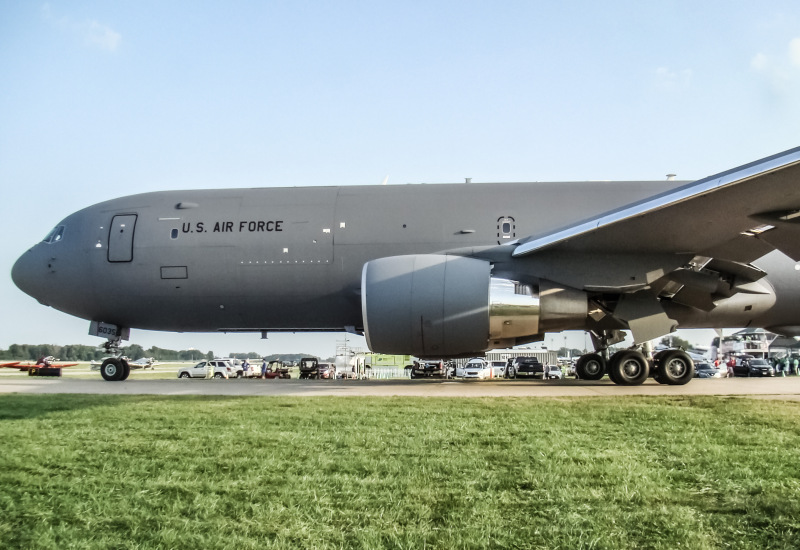 Photo of 17-6035 - USAF - United States Air Force Boeing KC-46A Pegasus at OSH on AeroXplorer Aviation Database