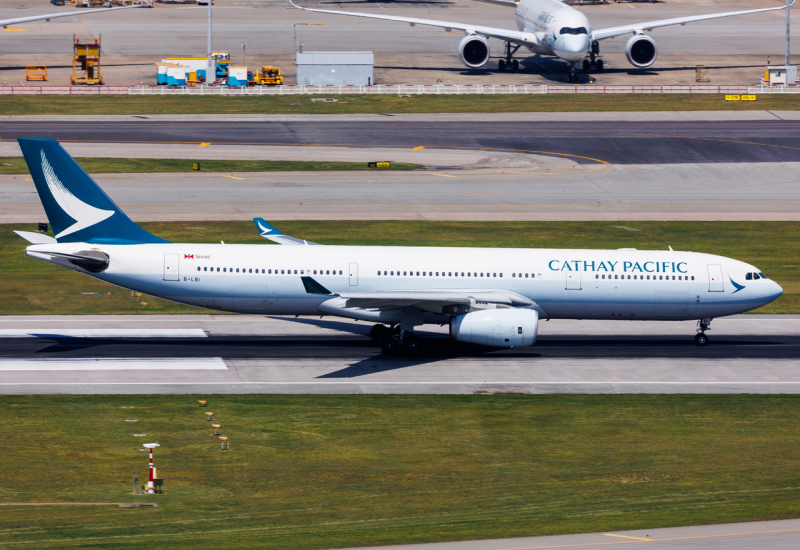 Photo of B-LBI - Cathay Pacific Airbus A330-300 at HKG on AeroXplorer Aviation Database