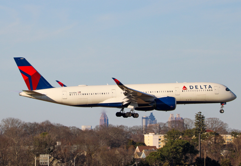 Photo of N508DN - Delta Airlines Airbus A350-900 at ATL on AeroXplorer Aviation Database