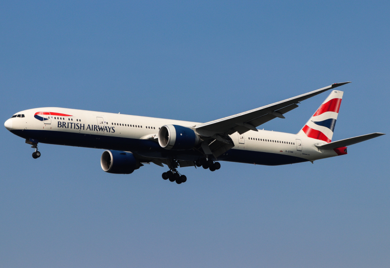 Photo of G-STBB - British Airways Boeing 777-300ER at HKG on AeroXplorer Aviation Database