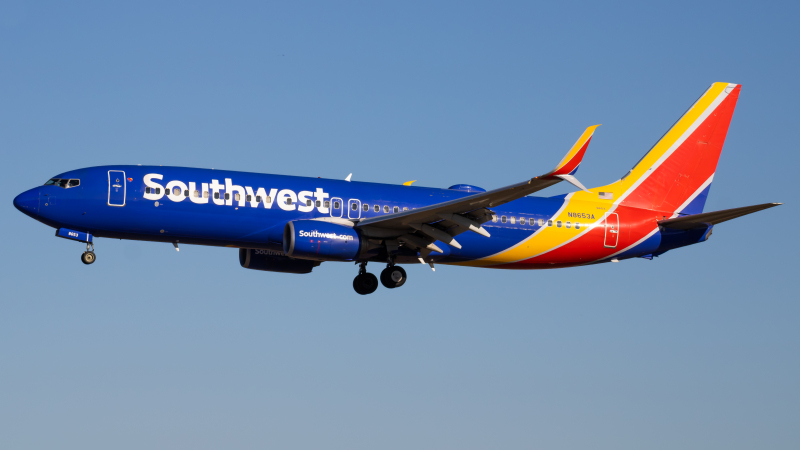 Photo of N8653A - Southwest Airlines Boeing 737-800 at BWI on AeroXplorer Aviation Database