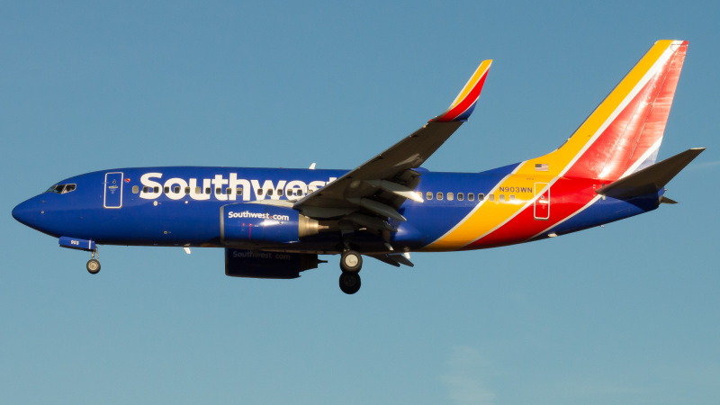 Photo of N903WN - Southwest Airlines Boeing 737-700 at BWI on AeroXplorer Aviation Database