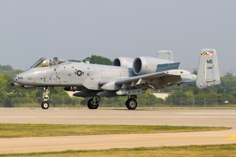 Photo of 78-0640 - USAF - United States Air Force Fairchild A-10C Thunderbold II at OSH on AeroXplorer Aviation Database