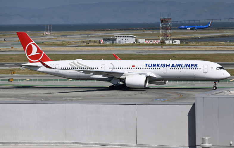 Photo of TC-LGK - Turkish Airlines Airbus A350-900 at SFO on AeroXplorer Aviation Database