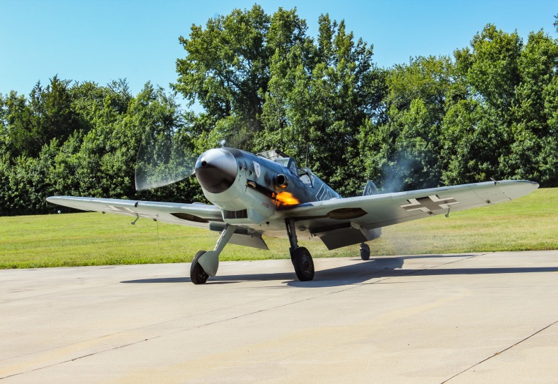 Photo of N109GY - Military Aviation Museum Messerschmitt BF-109 G4 at 42V on AeroXplorer Aviation Database