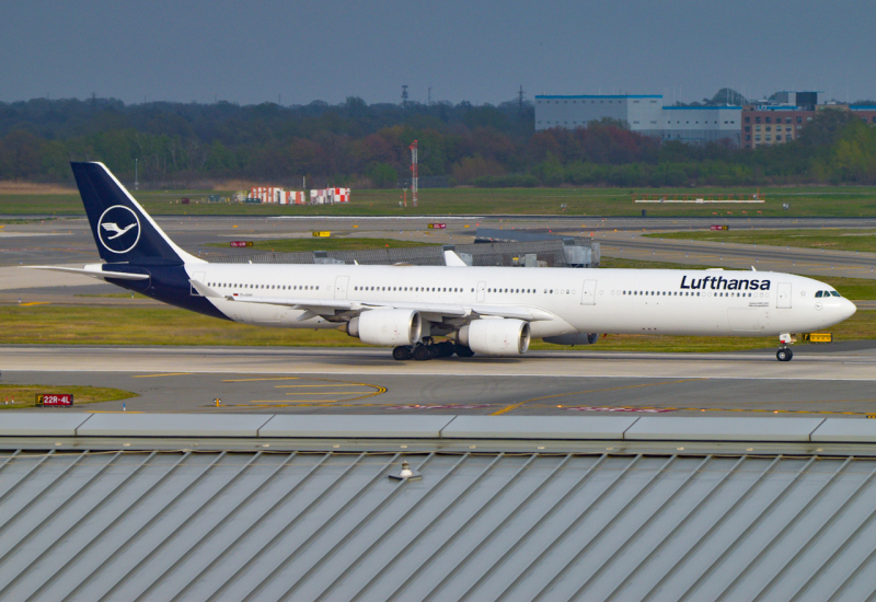 Photo of D-AIHI - Lufthansa Airbus A340-600 at JFK on AeroXplorer Aviation Database