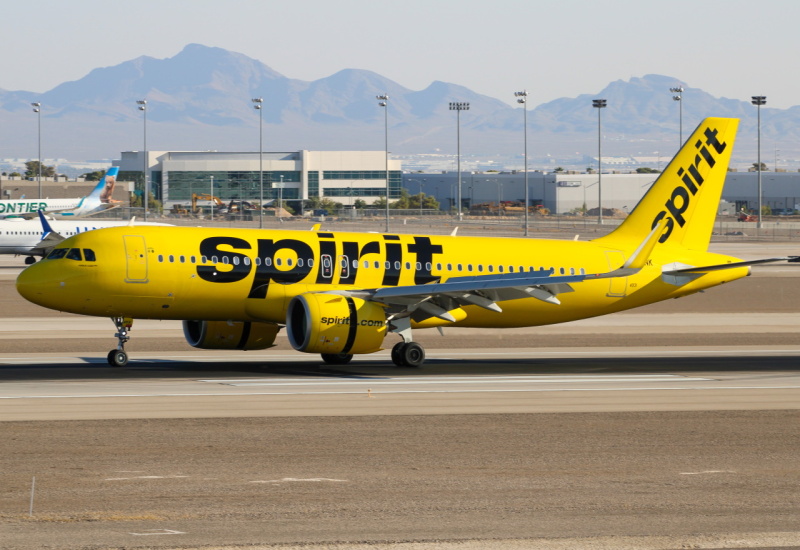 Photo of N931NK - Spirit Airlines Airbus A320NEO at LAS on AeroXplorer Aviation Database