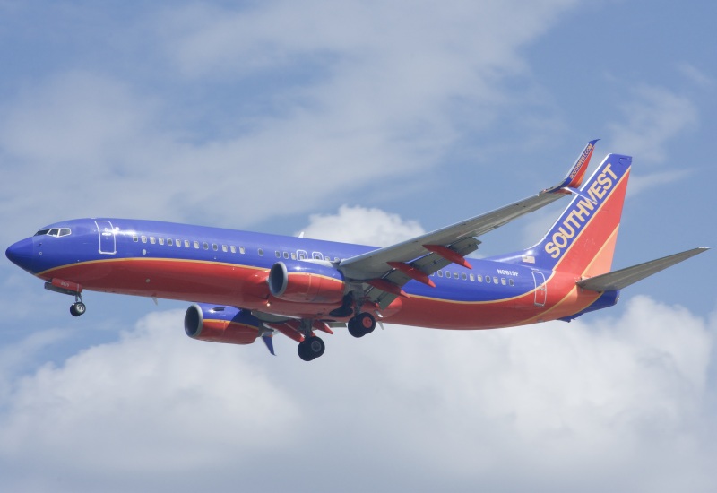 Photo of N8619F - Southwest Airlines Boeing 737-800 at MCO on AeroXplorer Aviation Database