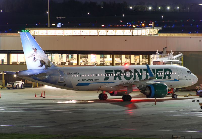 Photo of N364FR - Frontier Airlines Airbus A320NEO at CVG on AeroXplorer Aviation Database