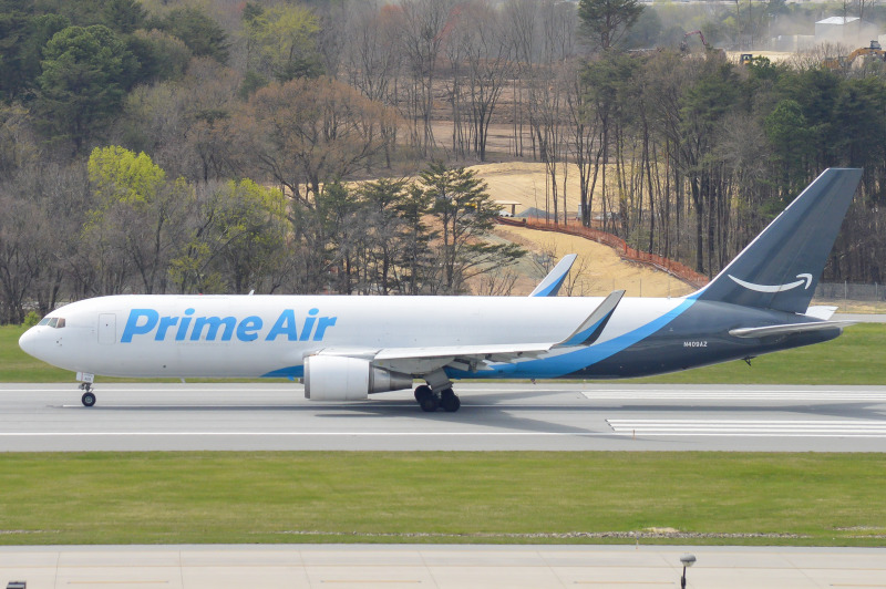 Photo of N409AZ - Prime Air Boeing 767-200F at BWI on AeroXplorer Aviation Database