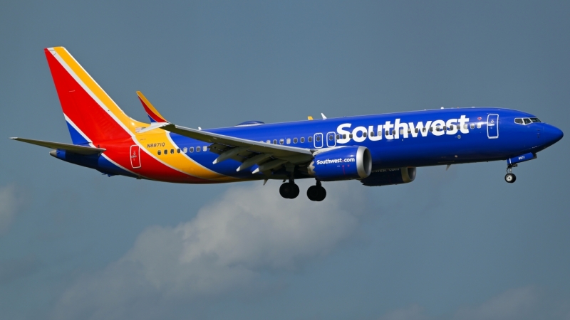 Photo of N8871Q - Southwest Airlines Boeing 737 MAX 8 at MCO on AeroXplorer Aviation Database