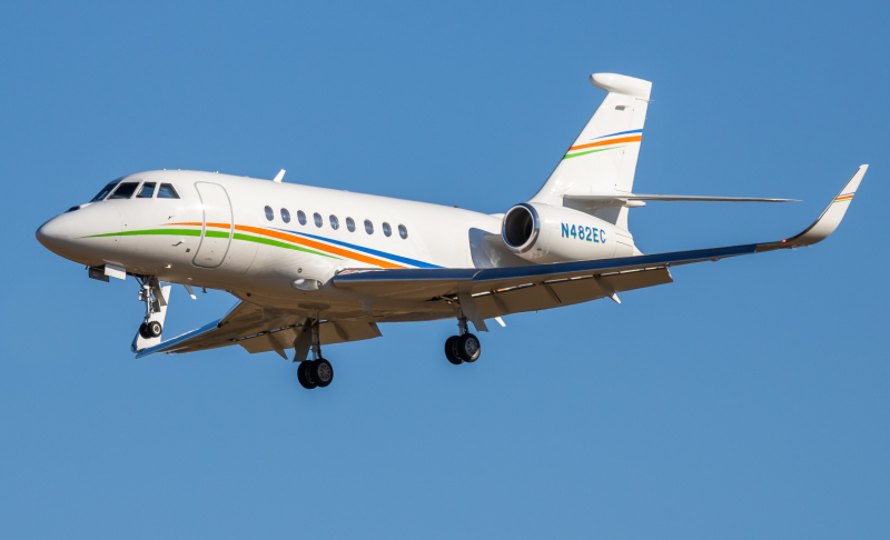 Photo of N482EC - PRIVATE Dassault Falcon 2000EX at BWI on AeroXplorer Aviation Database