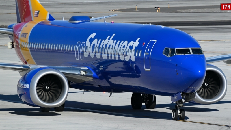 Photo of N8859Q - Southwest Airlines Boeing 737 MAX 8 at RNO on AeroXplorer Aviation Database