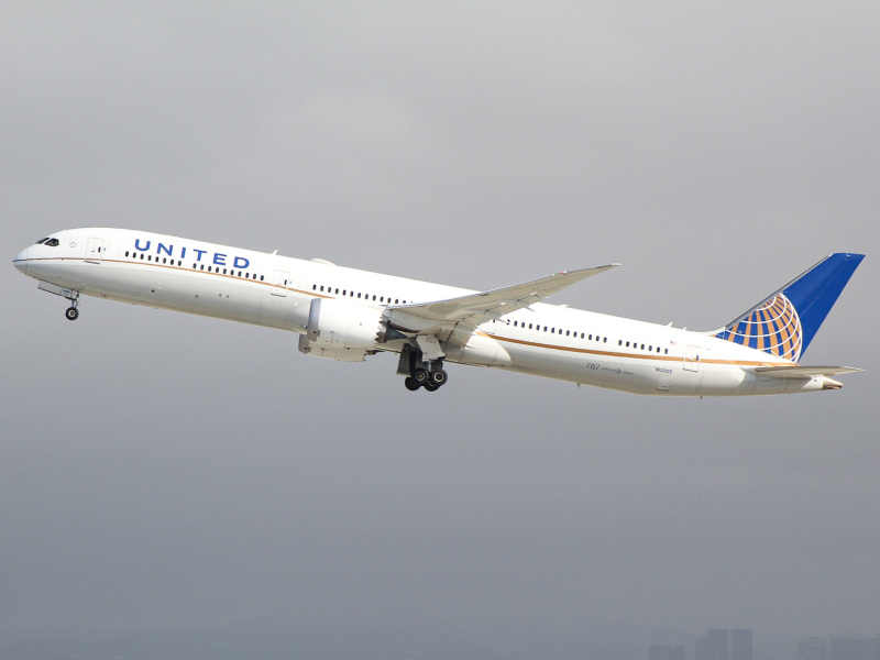 Photo of N12005 - United Airlines Boeing 787-10 at LAX on AeroXplorer Aviation Database