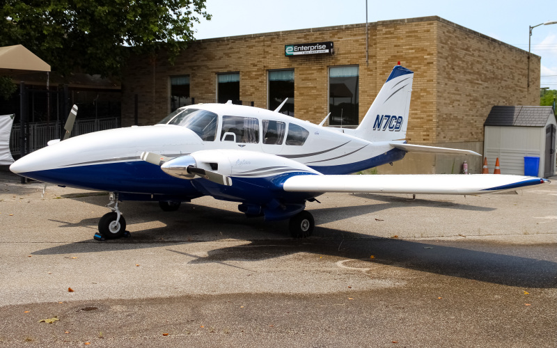 Photo of N7CB - PRIVATE Piper 23 Aztec at LUK on AeroXplorer Aviation Database