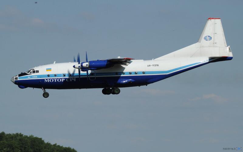 Photo of UR-11316 - Motor Sich Airlines Antonov An-12 at BRU on AeroXplorer Aviation Database