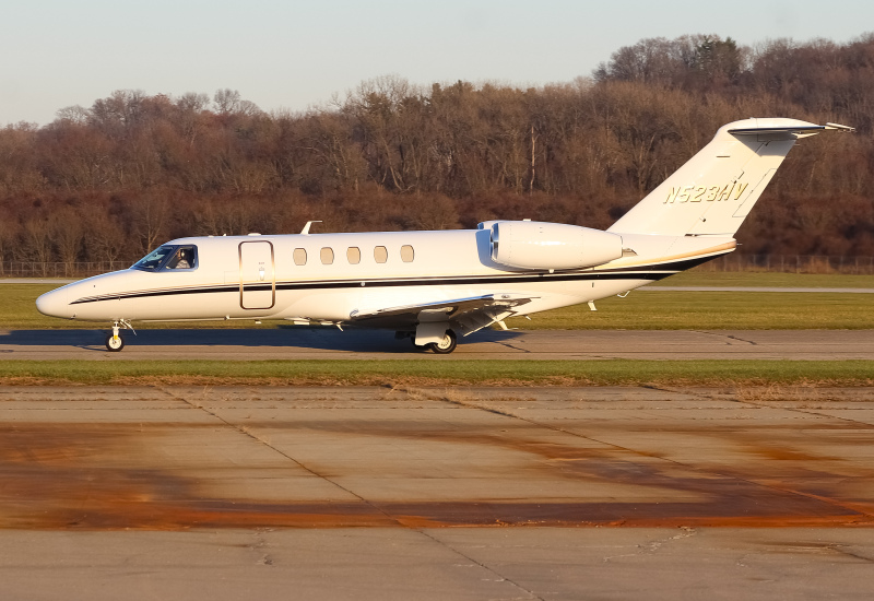 Photo of N523HV - PRIVATE  Cessna 525 at LUK on AeroXplorer Aviation Database
