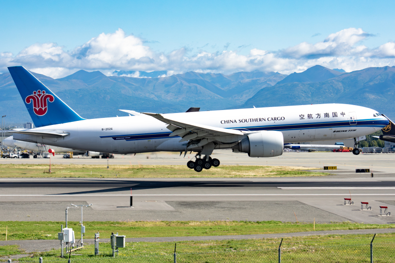 Photo of B-2026 - China Southern Cargo Boeing 777-F at PANC on AeroXplorer Aviation Database