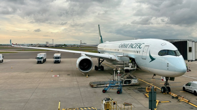 Photo of B-LRD - Cathay Pacific Airbus A350-900 at LHR on AeroXplorer Aviation Database