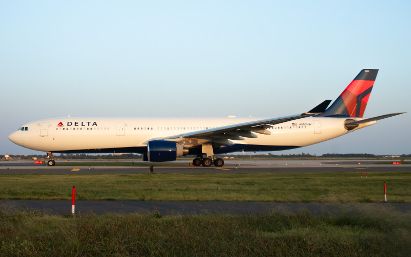 Photo of N803NW - Delta Airlines Airbus A330-323 at JFK on AeroXplorer Aviation Database