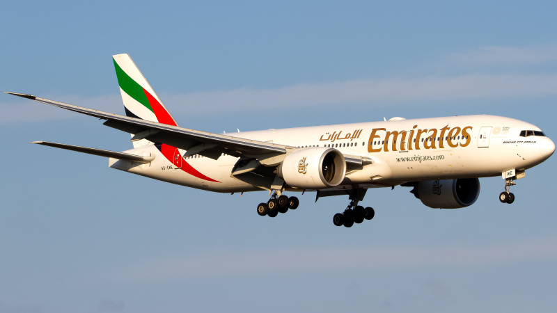Photo of A6-EWE - Emirates Boeing 777-200LR at MCO on AeroXplorer Aviation Database