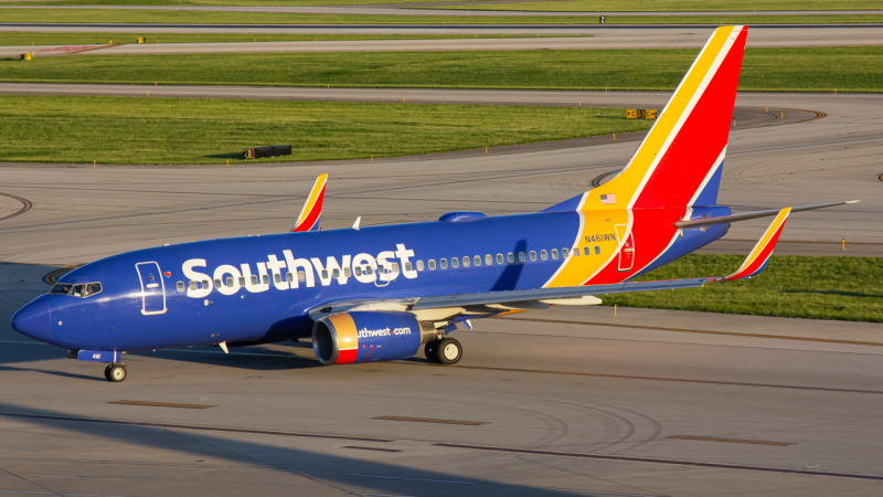 Photo of N461WN - Southwest Airlines Boeing 737-700 at CMH on AeroXplorer Aviation Database