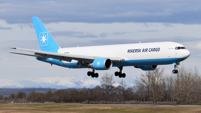 Photo of N493MM - Maersk Air Cargo Boeing 767-300F at ANC on AeroXplorer Aviation Database
