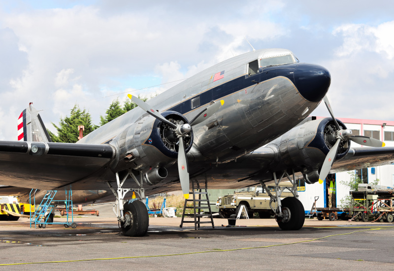 Photo of N341A - PRIVATE Douglas DC-3 at CVT on AeroXplorer Aviation Database