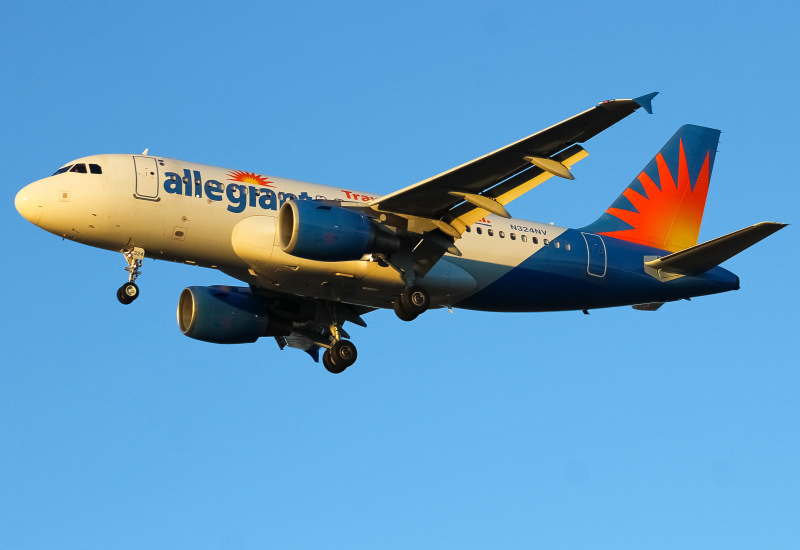 Photo of N324NV - Allegiant Air Airbus A319 at CVG on AeroXplorer Aviation Database