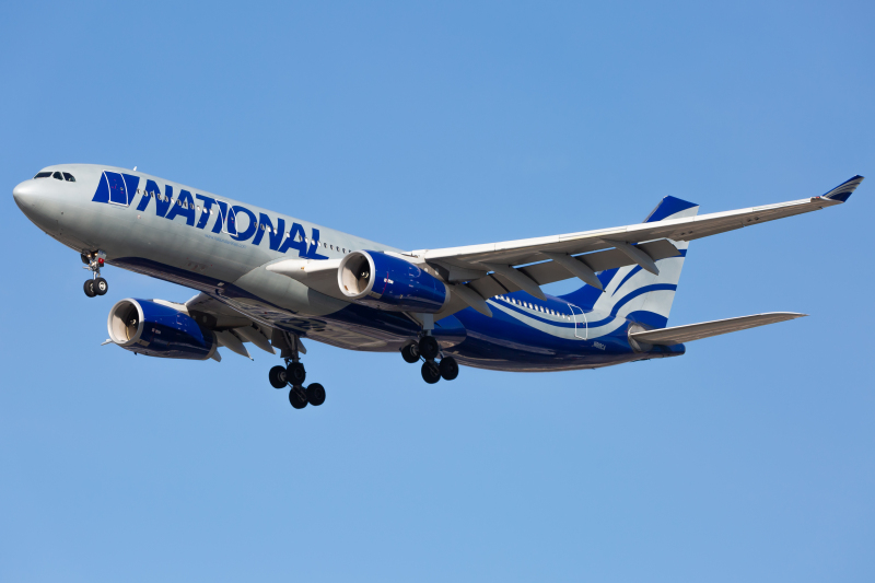 Photo of N819CA - National Airlines Airbus A330-200 at BWI on AeroXplorer Aviation Database