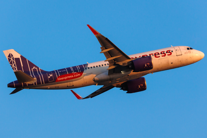 Photo of B-LCL - Hong Kong Express Airbus A320NEO at HKG on AeroXplorer Aviation Database