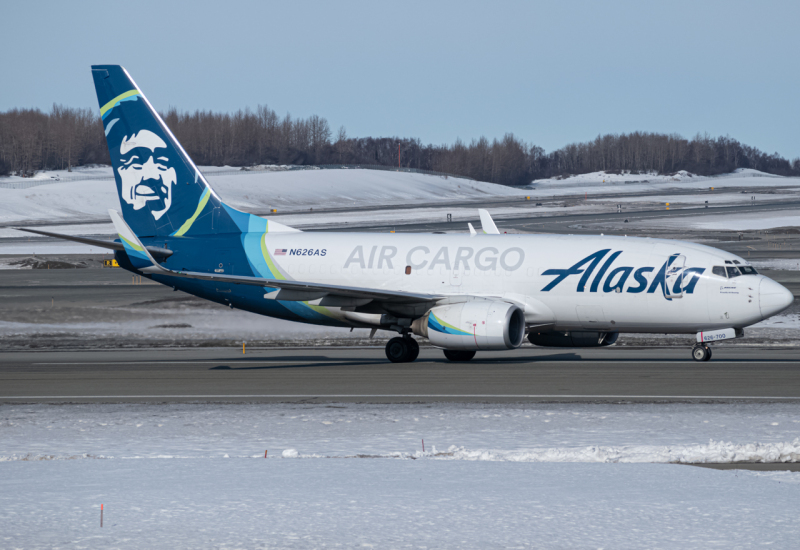 Photo of N626AS - Alaska Air Cargo Boeing 737-700C at ANC on AeroXplorer Aviation Database