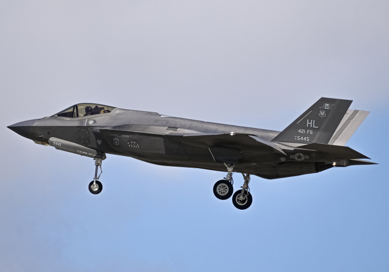 Photo of 18-5454 - USAF - United States Air Force Lockheed Martin F-35 Lightning at NZY on AeroXplorer Aviation Database