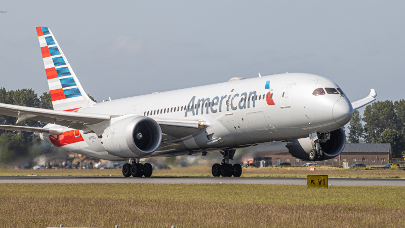 Photo of N815AA - American Airlines Boeing 787-8 at AMS on AeroXplorer Aviation Database