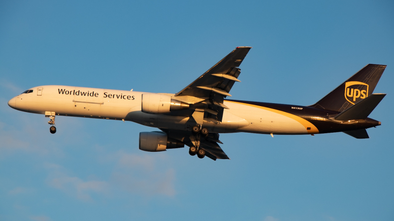 Photo of N413UP  - United Parcel Service Boeing 757-200F at TPA on AeroXplorer Aviation Database