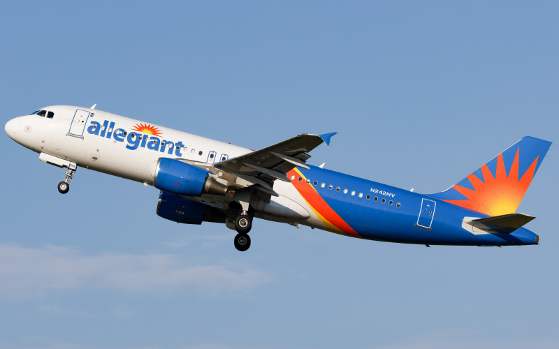 Photo of N242NV - Allegiant Air Airbus A320 at PIE on AeroXplorer Aviation Database