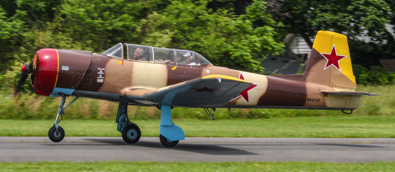 Photo of N4674F - PRIVATE Nanchang CJ6 at 17N on AeroXplorer Aviation Database