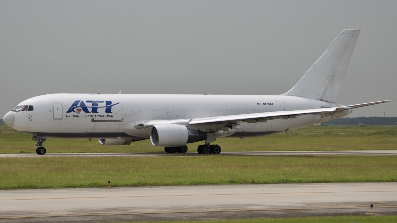Photo of N739AX - Air Transport International Boeing 767-200F at IAH on AeroXplorer Aviation Database