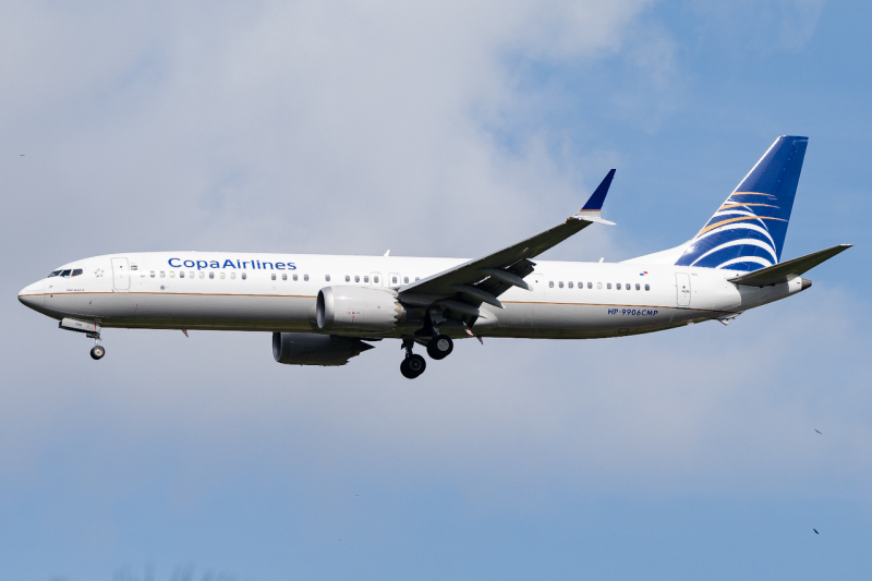 Photo of HP-9906CMP - Copa Airlines Boeing 737 MAX 9 at PTY on AeroXplorer Aviation Database