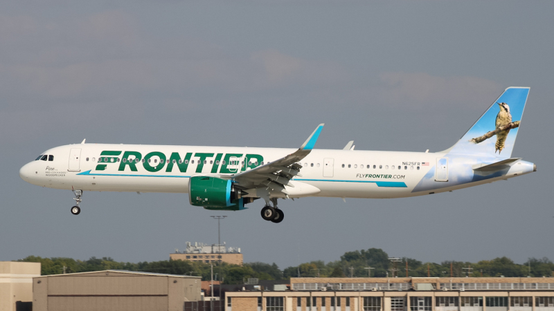 Photo of N625FR - Frontier Airlines Airbus A321-271NX at FAR on AeroXplorer Aviation Database