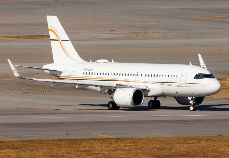 Photo of VP-CSM - PRIVATE Airbus A319NEO at HKG on AeroXplorer Aviation Database